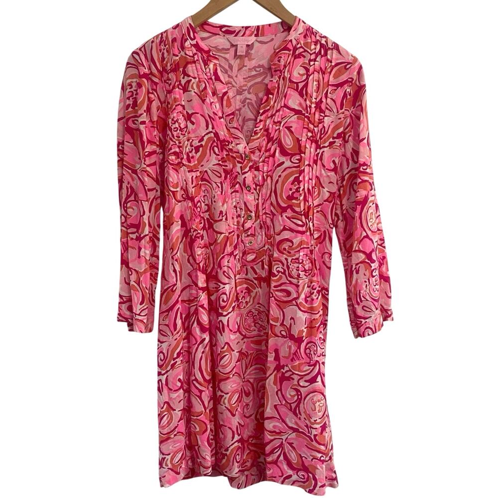 Lilly Pulitzer Sarasota Tunic Dress Women’s Size XS Preppy Resort Vacation